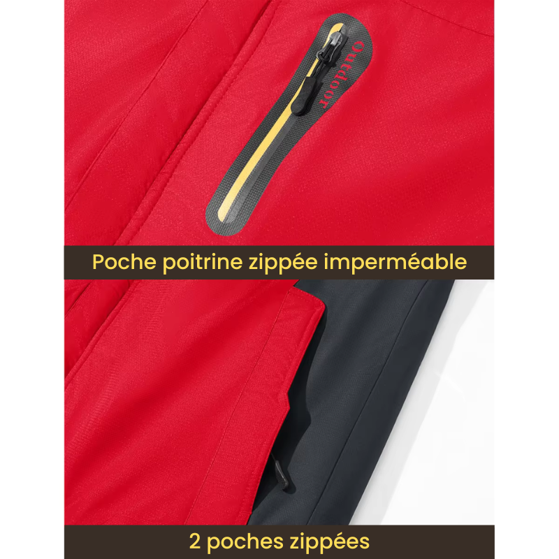 Outdoor™ - Blouson coupe vent à capuche