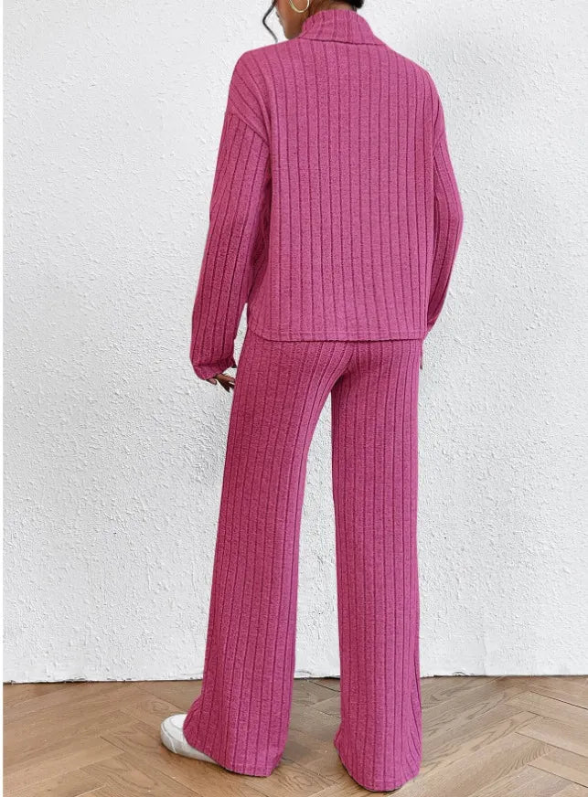 Anaïs™ - Ensemble d'hiver cozy avec col roulé