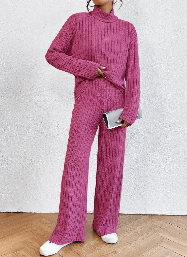 Anaïs™ - Ensemble d'hiver cozy avec col roulé