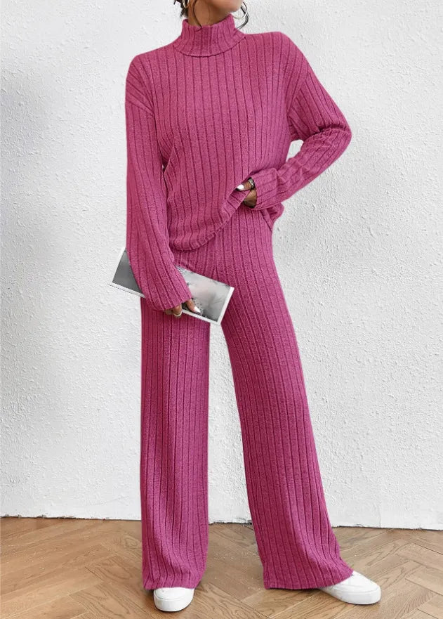 Anaïs™ - Ensemble d'hiver cozy avec col roulé