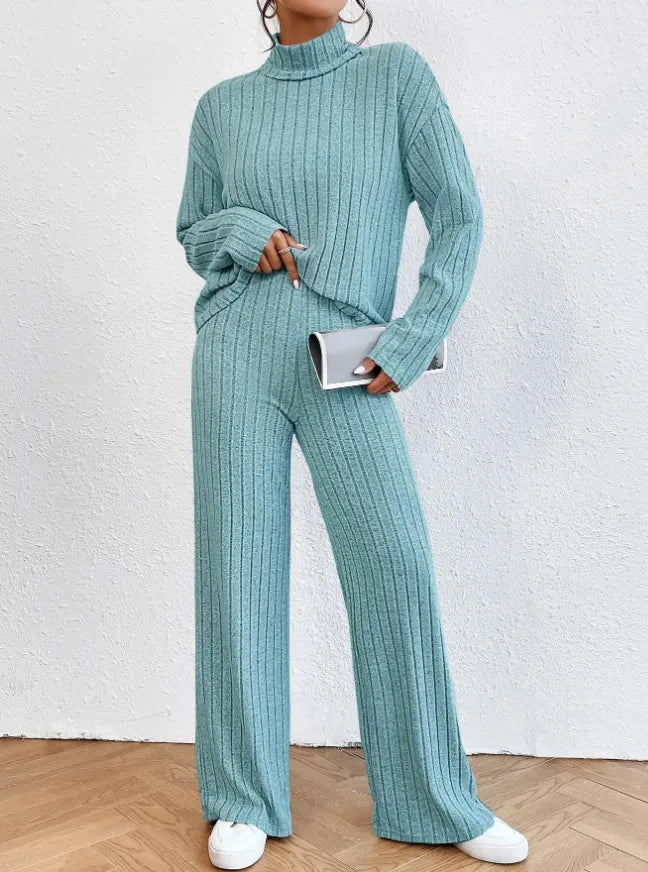 Anaïs™ - Ensemble d'hiver cozy avec col roulé
