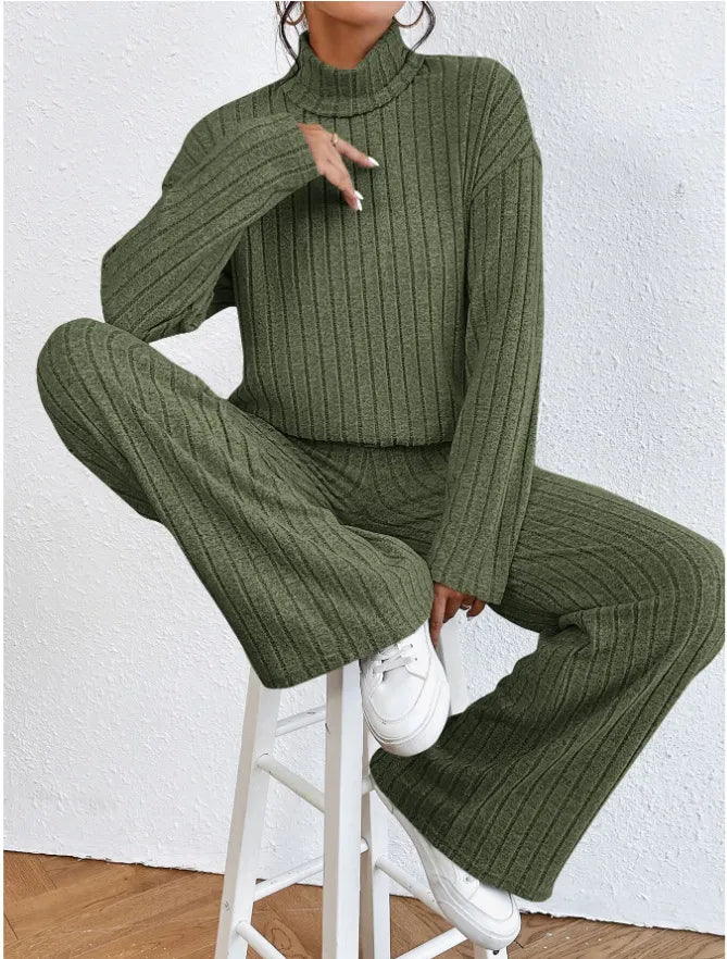 Anaïs™ - Ensemble d'hiver cozy avec col roulé