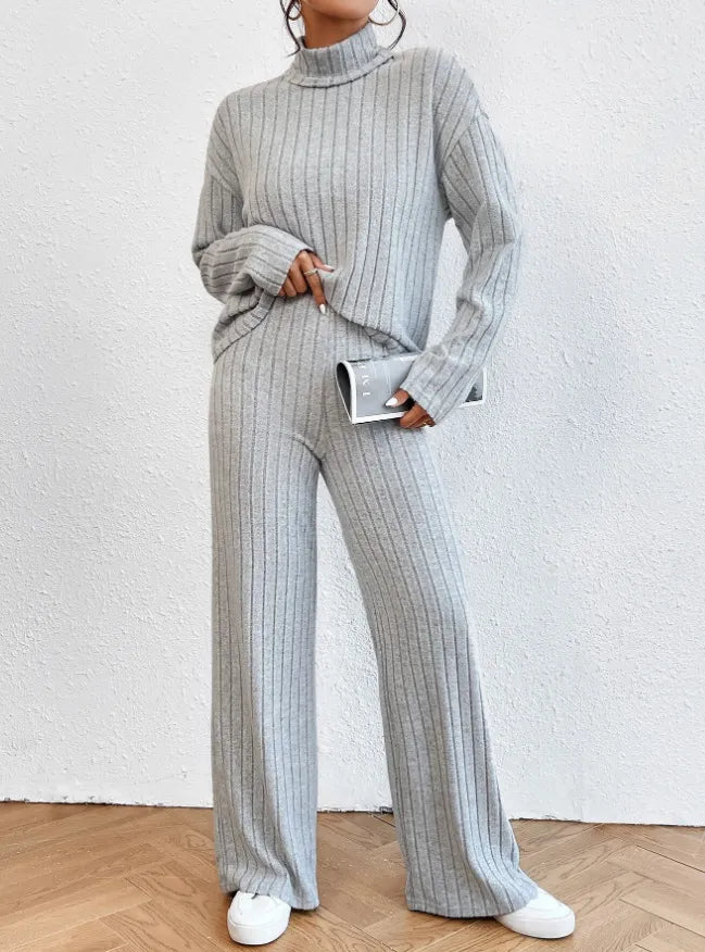 Anaïs™ - Ensemble d'hiver cozy avec col roulé