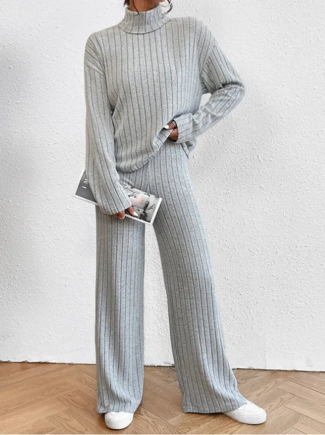 Anaïs™ - Ensemble d'hiver cozy avec col roulé