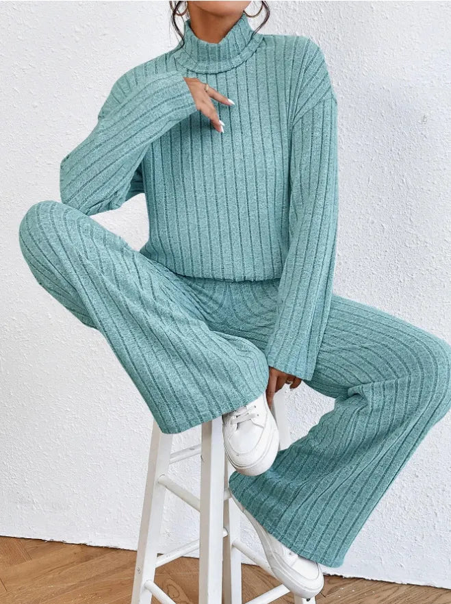 Anaïs™ - Ensemble d'hiver cozy avec col roulé