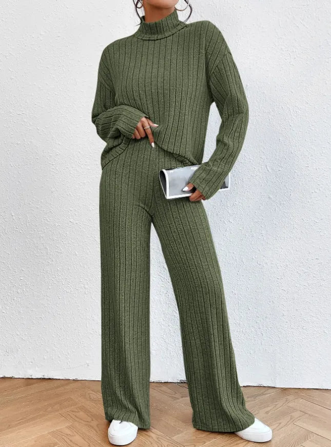 Anaïs™ - Ensemble d'hiver cozy avec col roulé