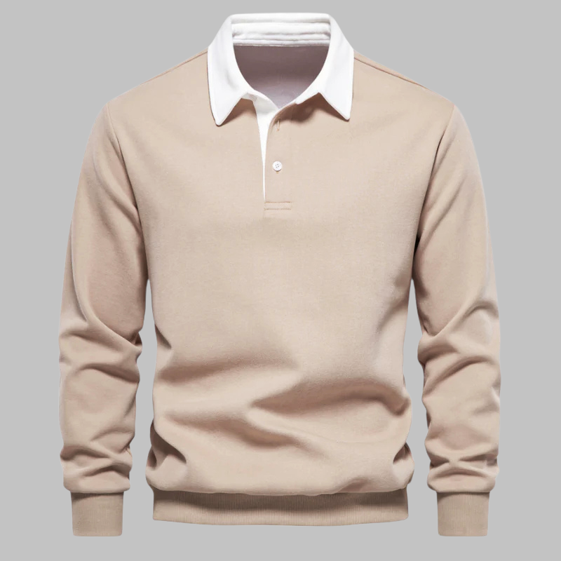 Émile™ - Polo à manches longues en coton