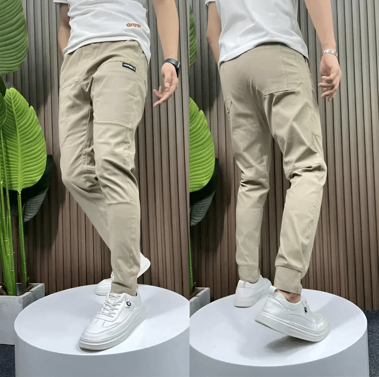 Thomas™ - Pantalon cargo stretch