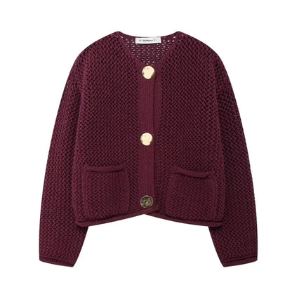 Ovsie™ - Cardigan femme en tricot