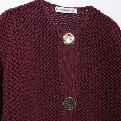 Ovsie™ - Cardigan femme en tricot