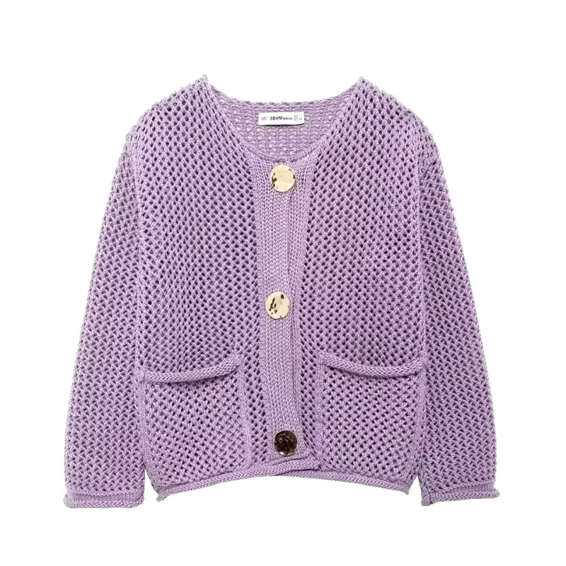 Ovsie™ - Cardigan femme en tricot