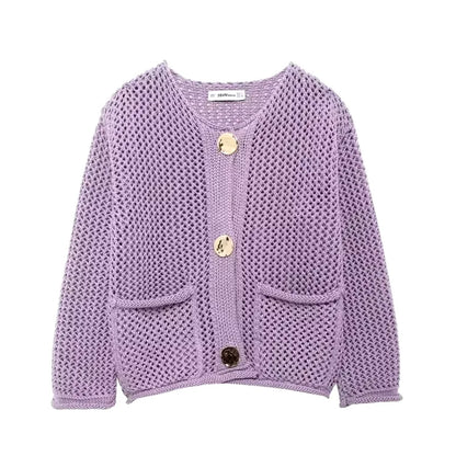 Ovsie™ - Cardigan femme en tricot