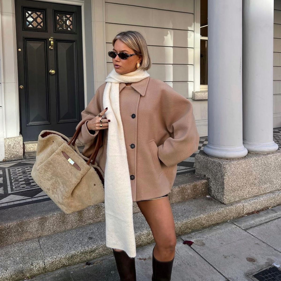 Jess™ - Veste oversize en feutre