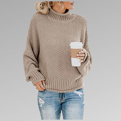 Georgina™ - Pull à col roulé en tricot