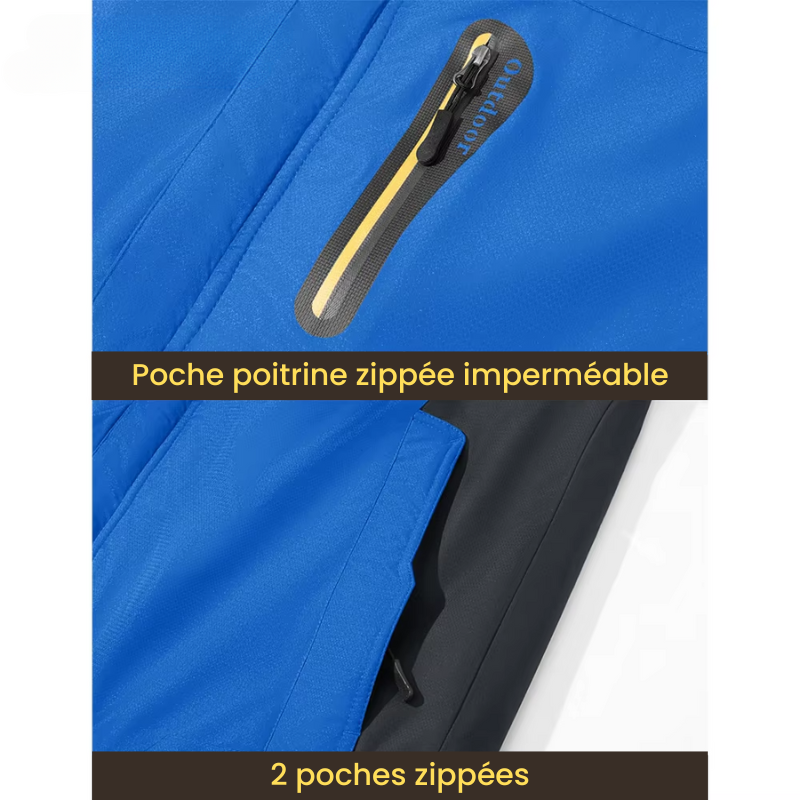 Outdoor™ - Blouson coupe vent à capuche