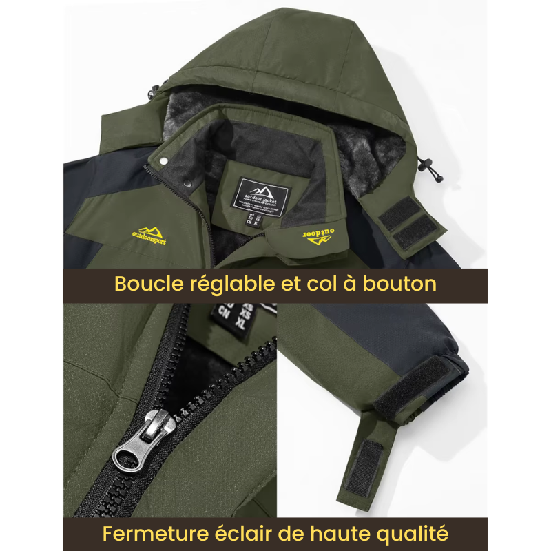 Outdoor™ - Blouson coupe vent à capuche