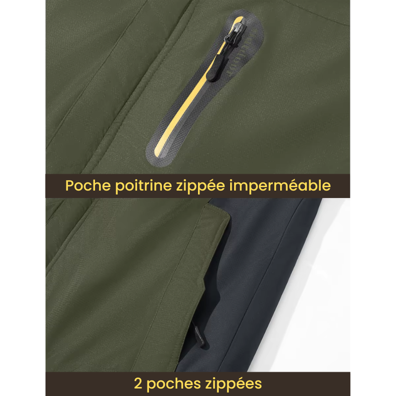 Outdoor™ - Blouson coupe vent à capuche