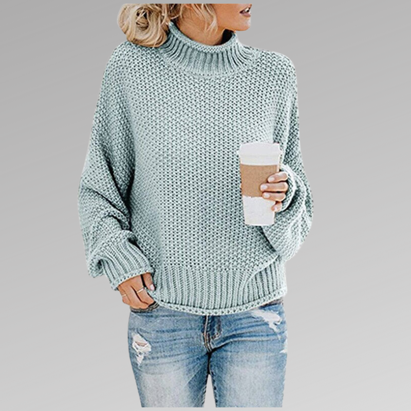 Georgina™ - Pull à col roulé en tricot