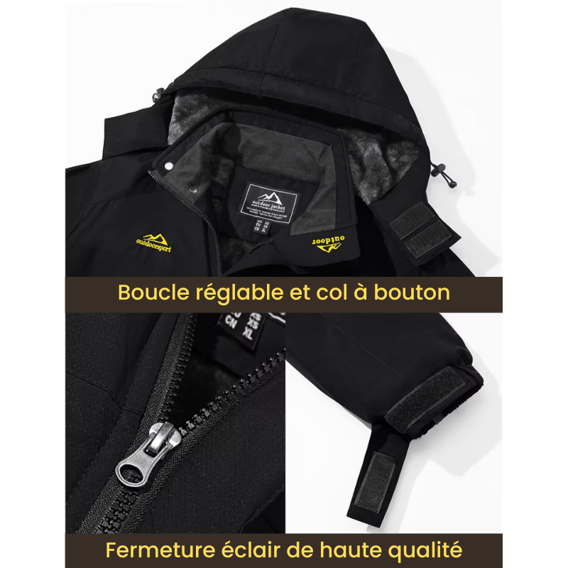 Outdoor™ - Blouson coupe vent à capuche