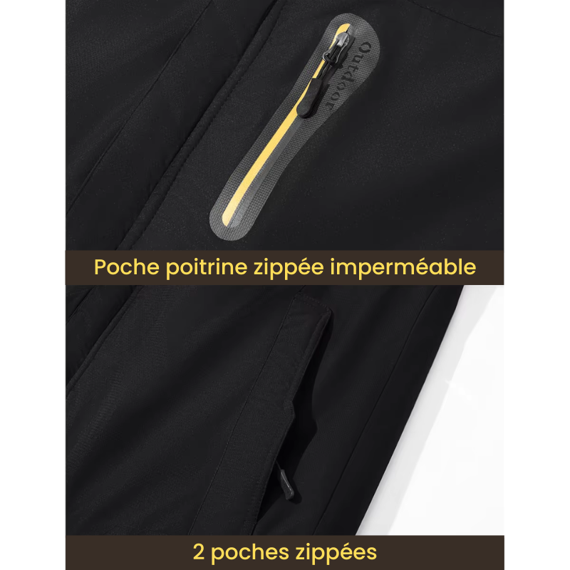 Outdoor™ - Blouson coupe vent à capuche