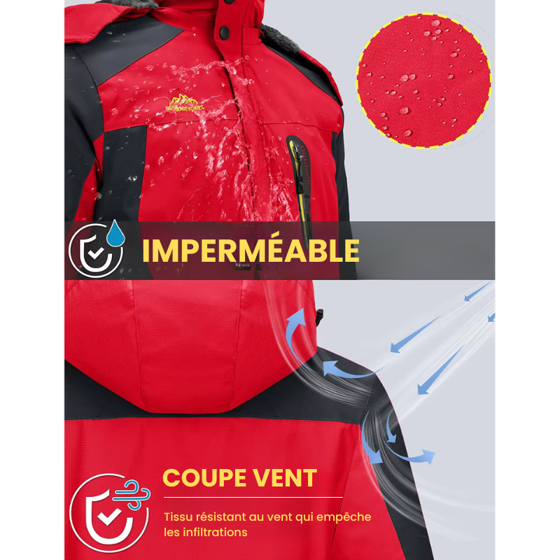 Outdoor™ - Blouson coupe vent à capuche