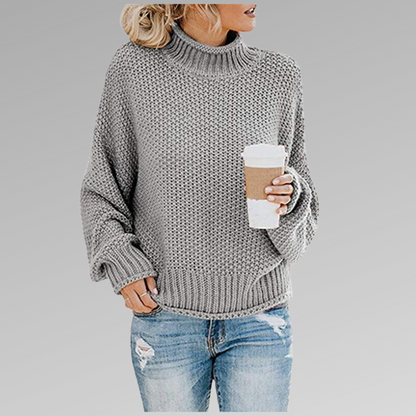 Georgina™ - Pull à col roulé en tricot