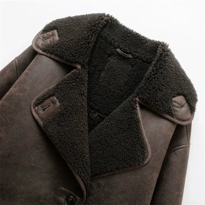 Jenny™ - Veste en cuir vintage
