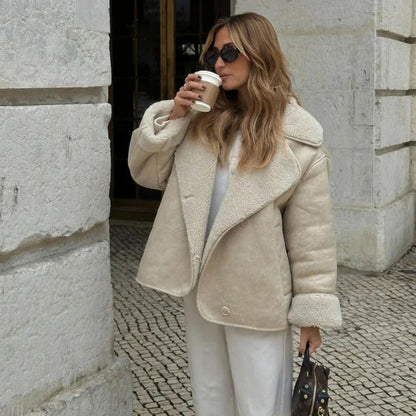 Jenny™ - Veste en cuir vintage