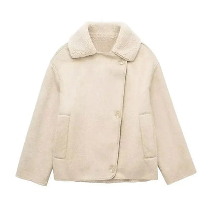 Jenny™ - Veste en cuir vintage