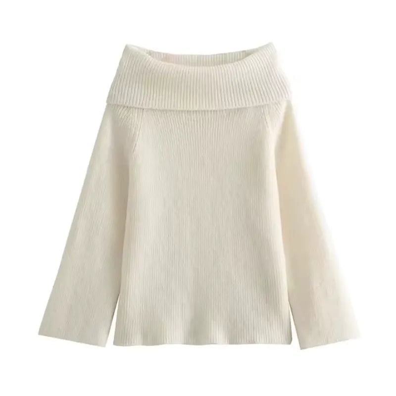 Loly™ - Pull à manches longues à épaules nues