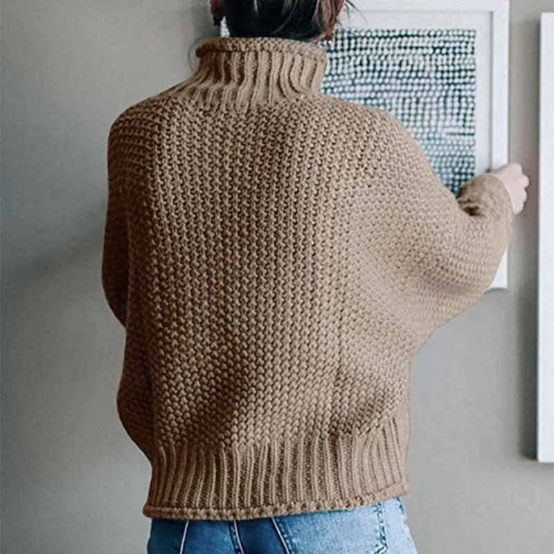 Georgina™ - Pull à col roulé en tricot