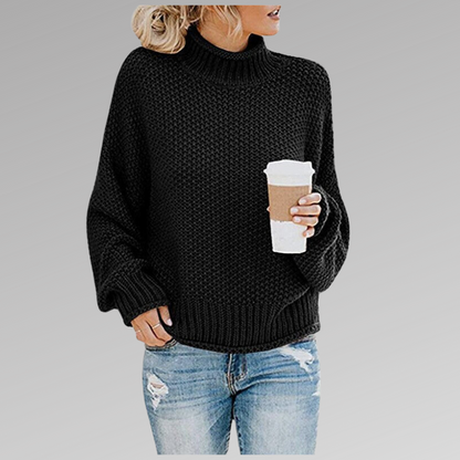 Georgina™ - Pull à col roulé en tricot