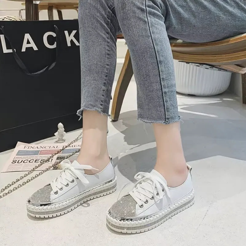 OrthoStrips™ - Baskets orthopédiques pailletées femme