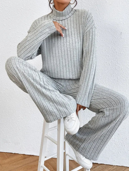 Anaïs™ - Ensemble d'hiver cozy avec col roulé