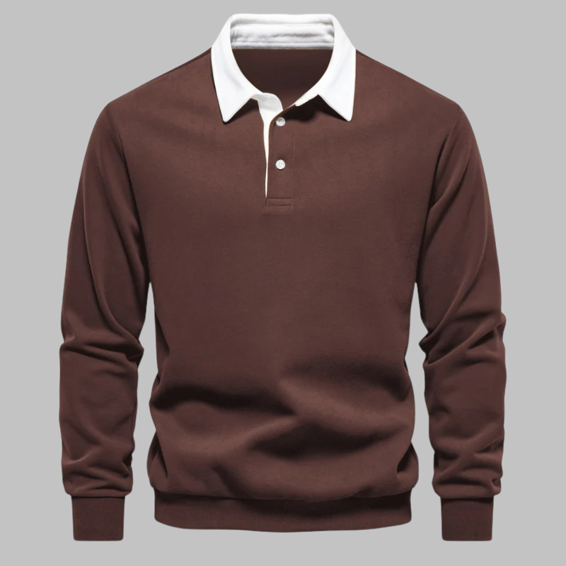 Émile™ - Polo à manches longues en coton