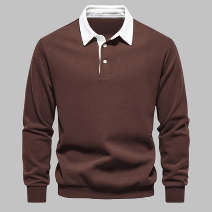 Émile™ - Polo à manches longues en coton