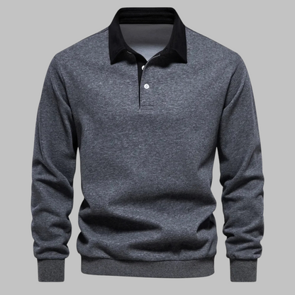 Émile™ - Polo à manches longues en coton