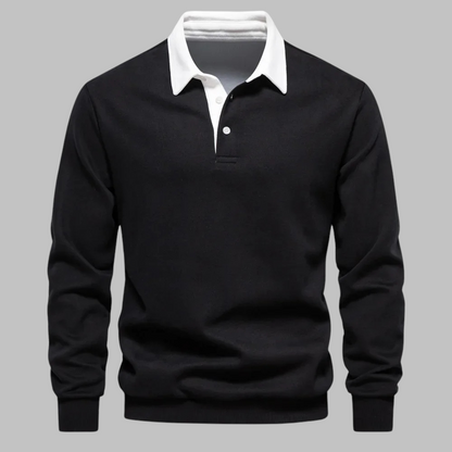 Émile™ - Polo à manches longues en coton