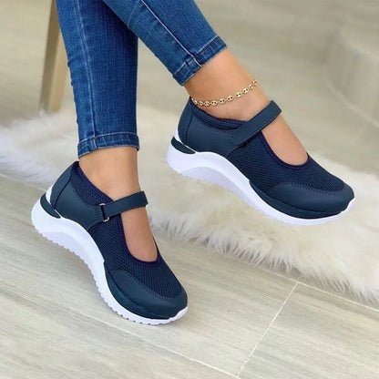 OrthoConfort+™ -  Chaussures orthopédiques en maille respirante femme